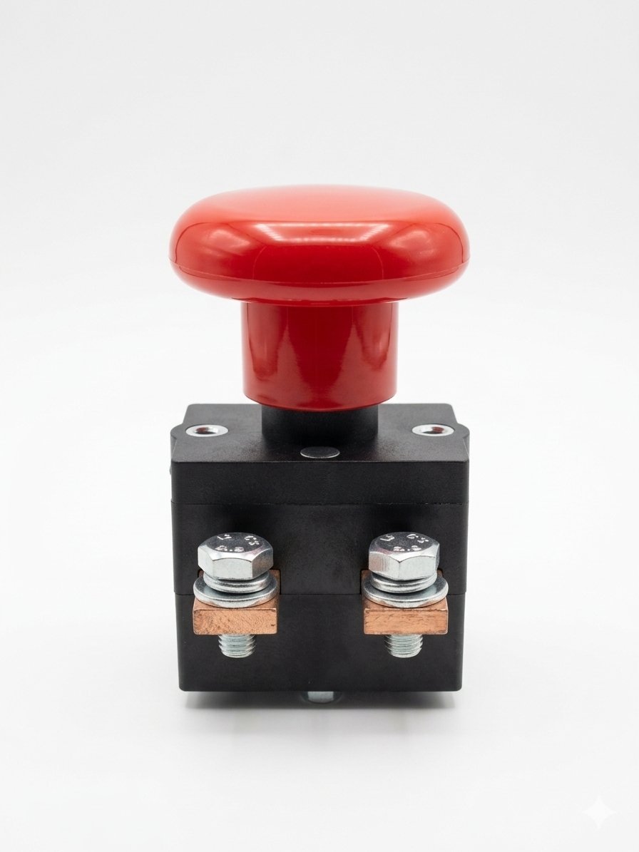 مفتاح قطع طاقة وإيقاف الطوارئ للرافعات الشوكية والمعدات الكهربائية