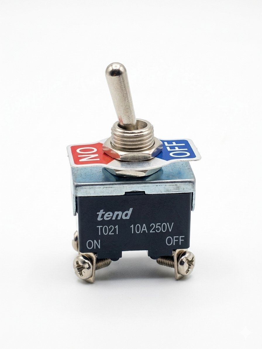 سويتش قلاب) تايواني Tend T021 - 10 أمبير 250 فولت (ON/OFF)